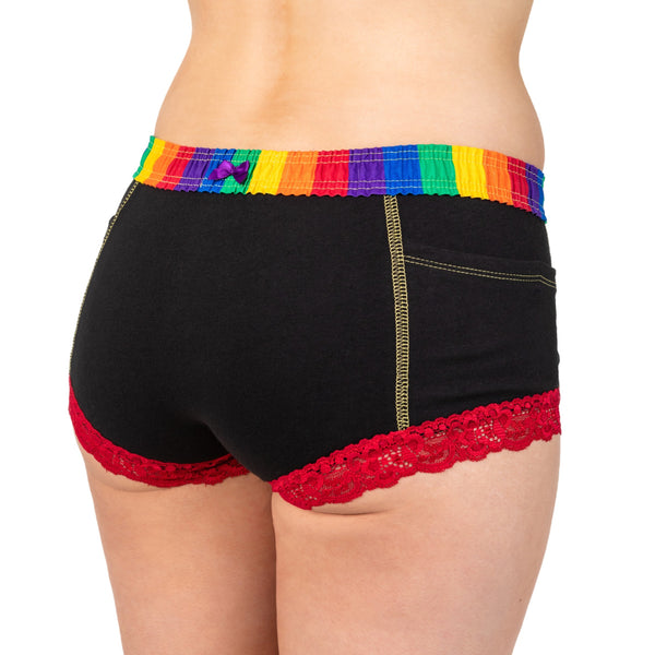 Rainbow boxer briefs with pockets FOXERS