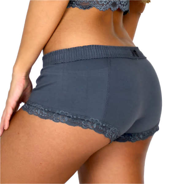 Charcoal Gray Boxer Brief FOXERS Band