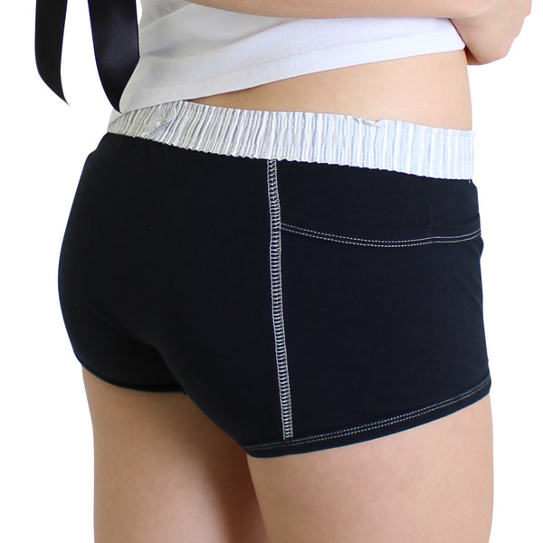 Black Tomboy Boxer Brief FOXERS band