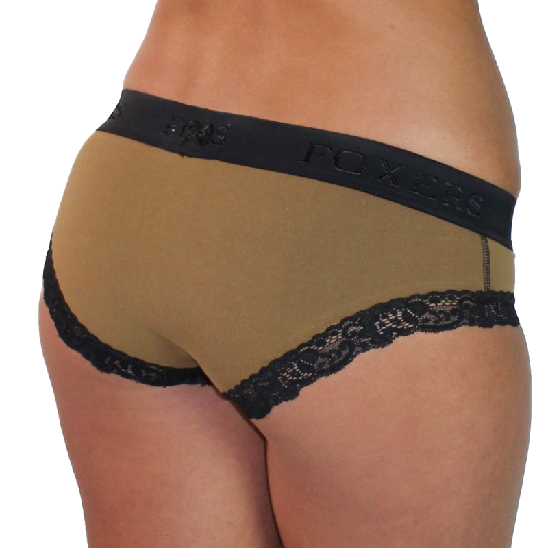 Bronze Boy Brief with Black logo band