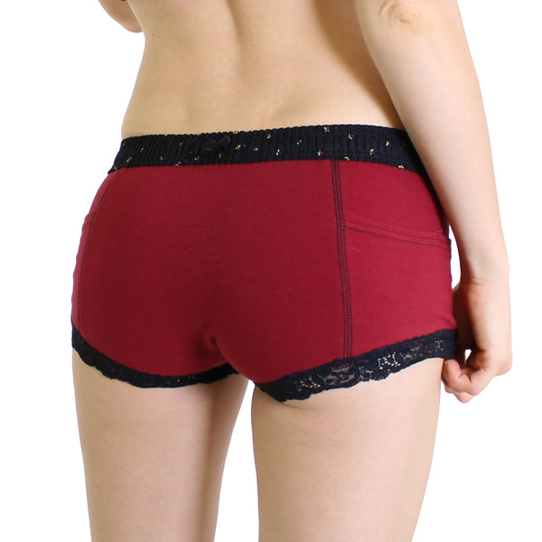 Cranberry Red Boxer Brief