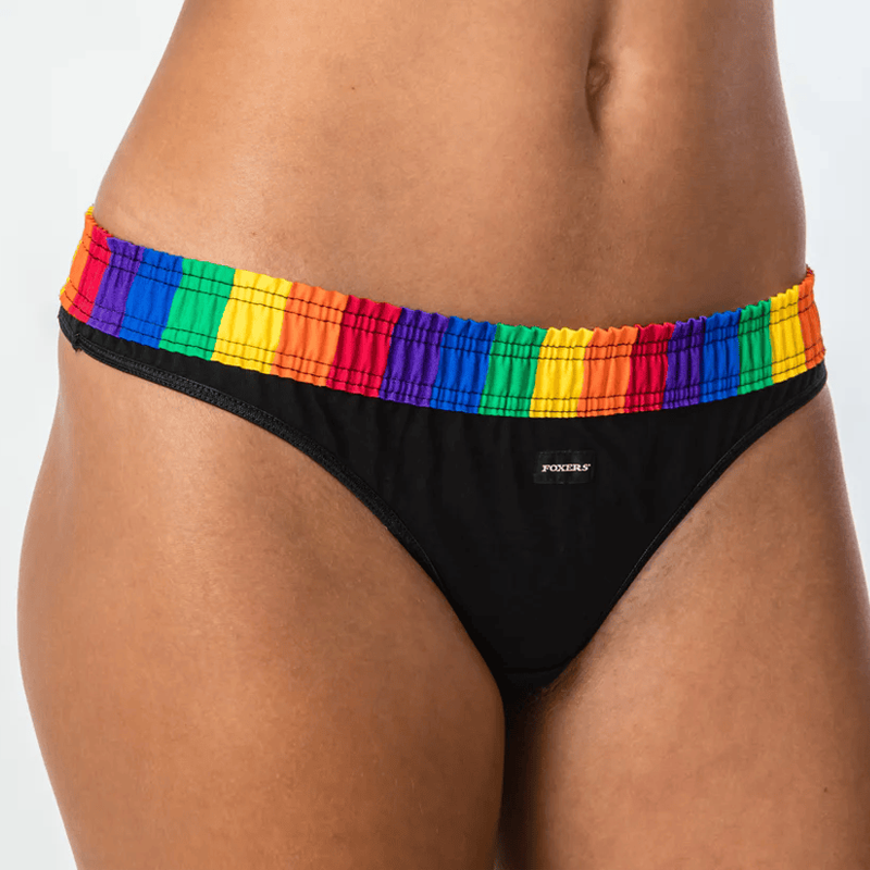 Rainbow FOXERS Thong