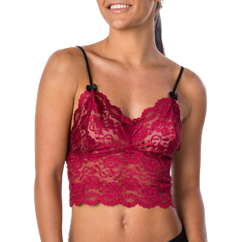 Cranberry Lace Camisole new style